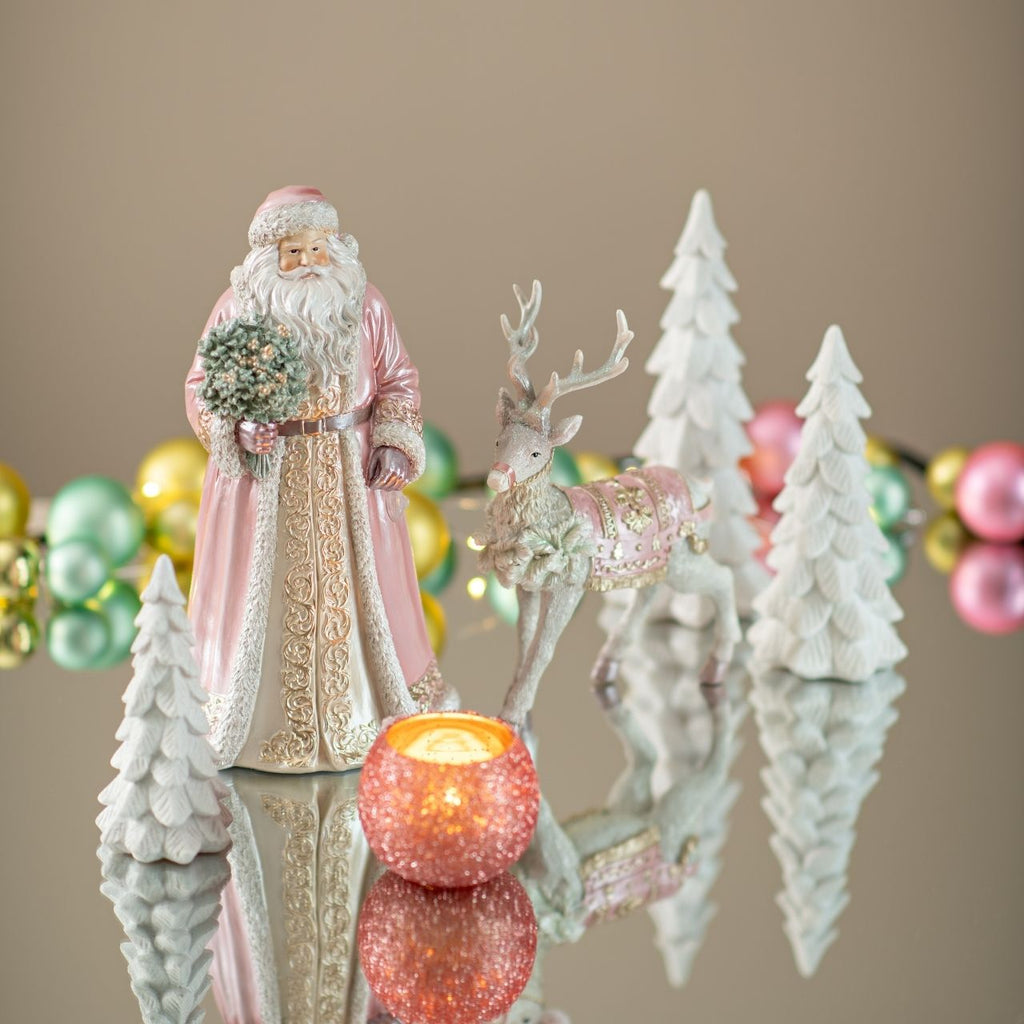 Rosa Weihnachtsmann