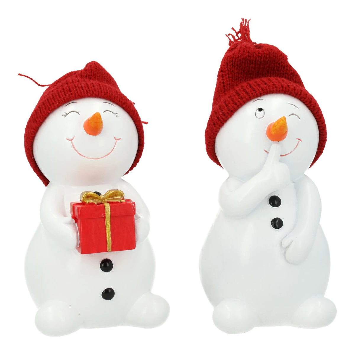 Aufgewecktes Schneemann Duo
